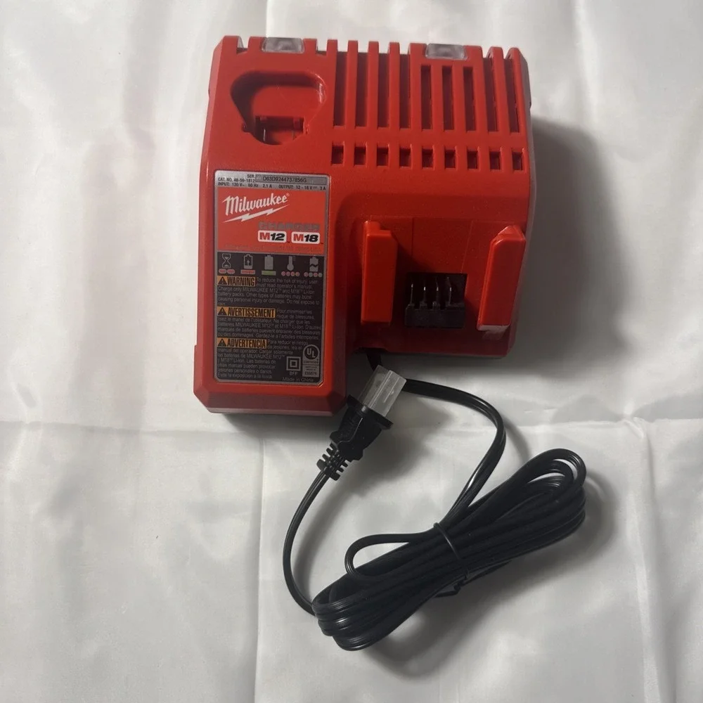 Milwaukee‎ M12 M18 Battery Charger 48-59-1812